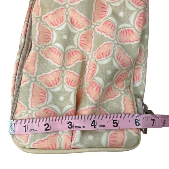 Petunia Pickle Bottom ~ Khaki, ivory and pink baby bag ~ removable insert - Picture 12 of 14